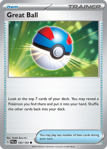 Great Ball 183, Paldea Evolved
