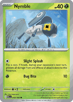Nymble Pokémon TCG card art