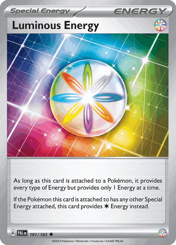 Luminous Energy #191 from Paldea Evolved - Uncommon - Illustrated by N/A