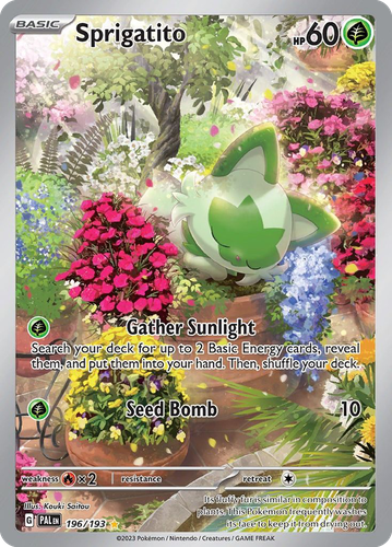 Sprigatito 196, Paldea Evolved