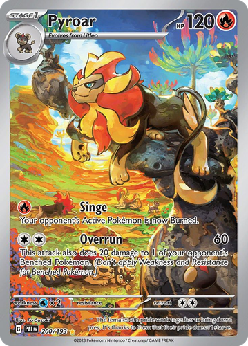 Pyroar 200, Paldea Evolved