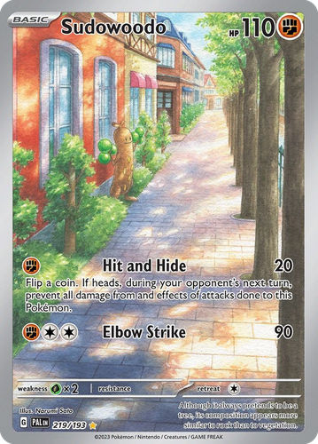 Sudowoodo 219, Paldea Evolved