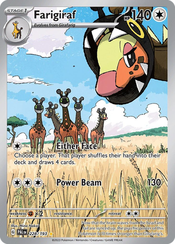 Farigiraf 228, Paldea Evolved