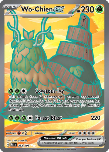 Wo-Chien ex 232, Paldea Evolved