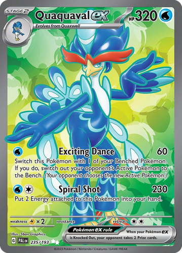 Quaquaval ex 235, Paldea Evolved