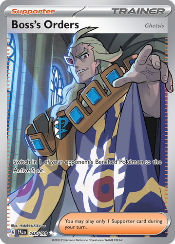 Boss's Orders (Ghetsis) 248, Paldea Evolved