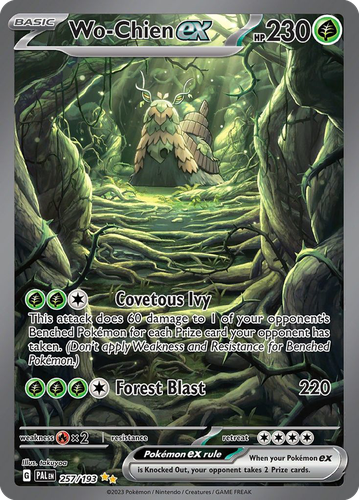 Wo-Chien ex 257, Paldea Evolved