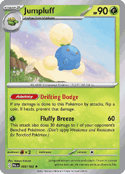 Jumpluff Pokémon TCG card art