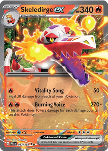Skeledirge ex 37, Paldea Evolved