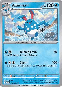Azumarill 45, Paldea Evolved