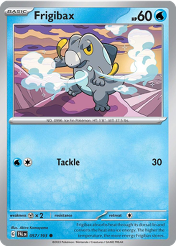Frigibax 57, Paldea Evolved