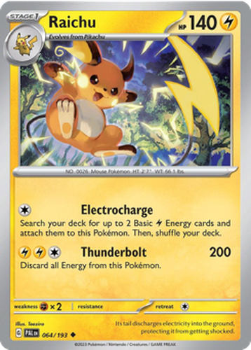Raichu 64, Paldea Evolved