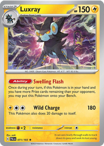 Luxray 71, Paldea Evolved