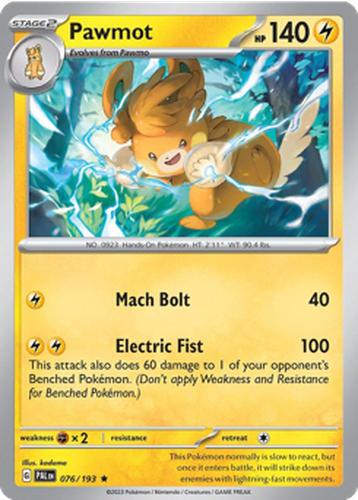 Pawmot 76, Paldea Evolved