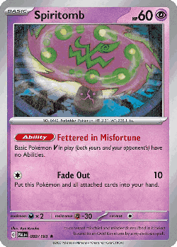 Spiritomb 89, Paldea Evolved