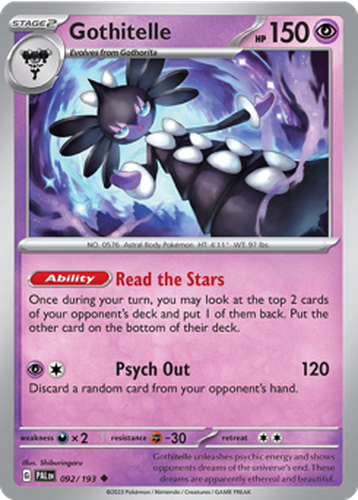 Gothitelle 92, Paldea Evolved