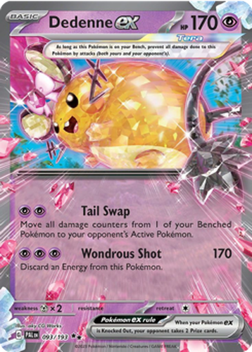 Dedenne ex 93, Paldea Evolved