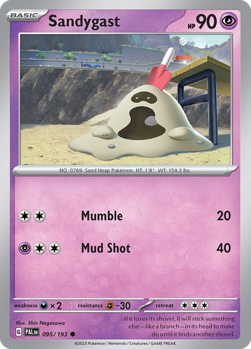 Sandygast 95, Paldea Evolved