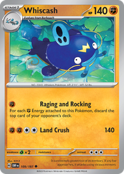 Whiscash Obsidian Flames card