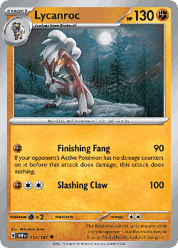 Lycanroc 117, Obsidian Flames