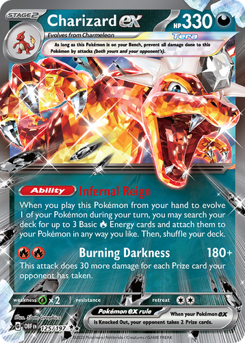 Charizard ex 125, Obsidian Flames