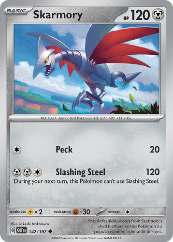 Skarmory 142, Obsidian Flames
