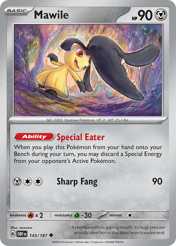 Mawile 143, Obsidian Flames