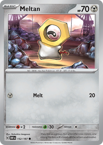 Meltan 152, Obsidian Flames