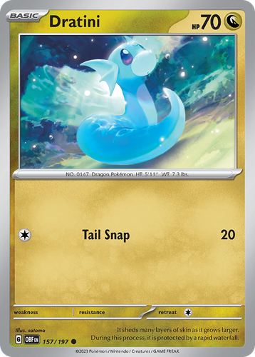 Dratini 157, Obsidian Flames