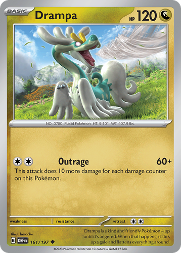Drampa 161, Obsidian Flames