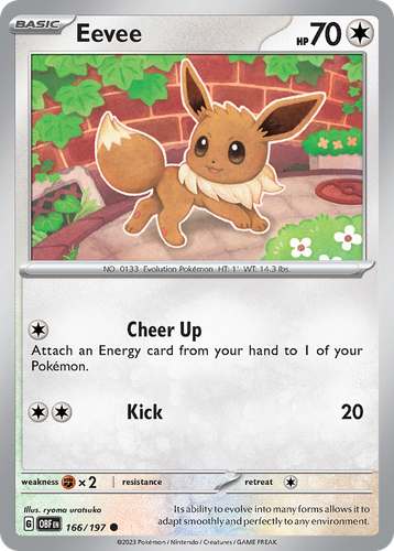 Eevee 166, Obsidian Flames