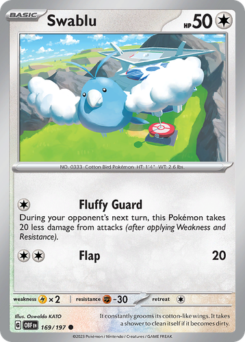 Swablu 169, Obsidian Flames
