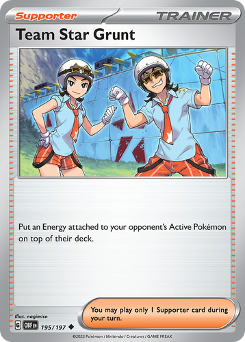 Team Star Grunt 195, Obsidian Flames
