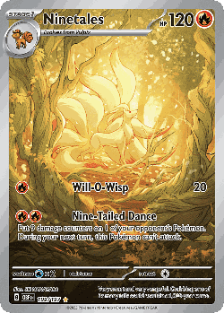Ninetales 199, Obsidian Flames