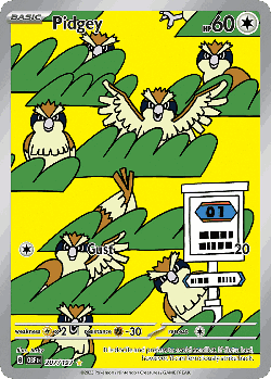 Pidgey 207, Obsidian Flames
