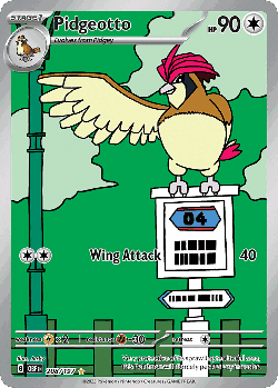 Pidgeotto 208, Obsidian Flames