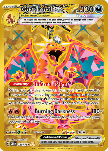 Charizard ex 228, Obsidian Flames