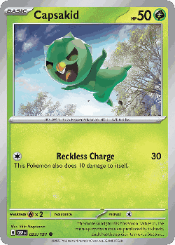Capsakid Pokémon TCG card art