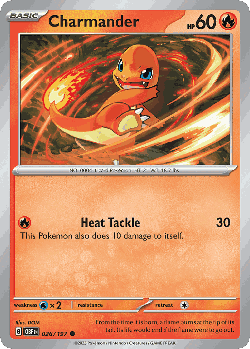Charmander 26, Obsidian Flames