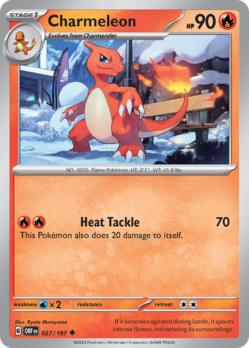 Charmeleon 27, Obsidian Flames