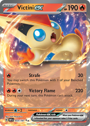 Victini ex 33, Obsidian Flames
