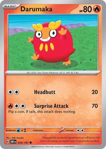 Darumaka 34, Obsidian Flames