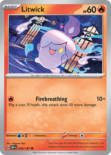 Litwick 36, Obsidian Flames