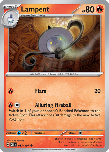 Lampent 37, Obsidian Flames