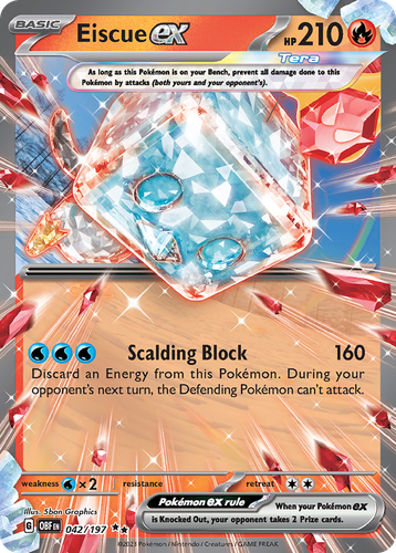 Eiscue ex 42, Obsidian Flames