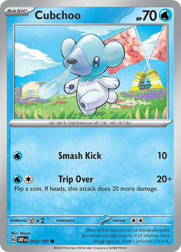 Cubchoo 53, Obsidian Flames