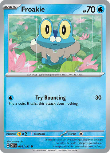 Froakie 56, Obsidian Flames