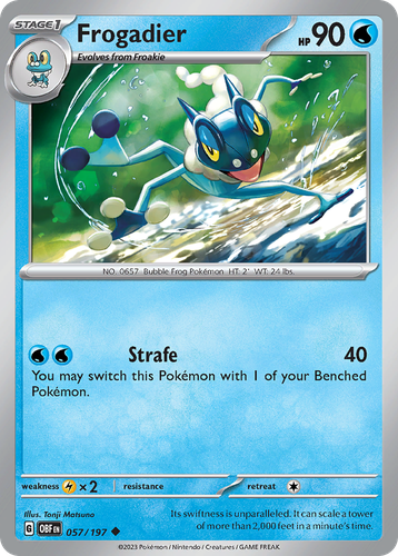 Frogadier 57, Obsidian Flames