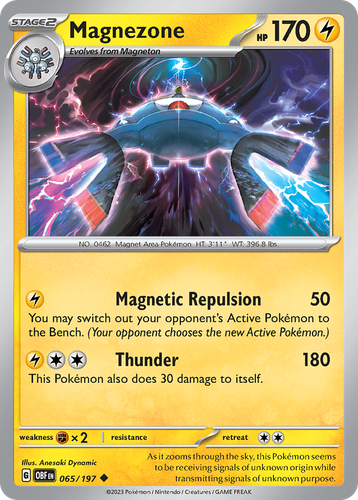 Magnezone 65, Obsidian Flames