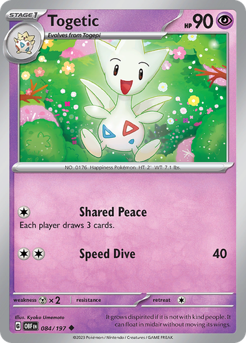 Togetic 84, Obsidian Flames